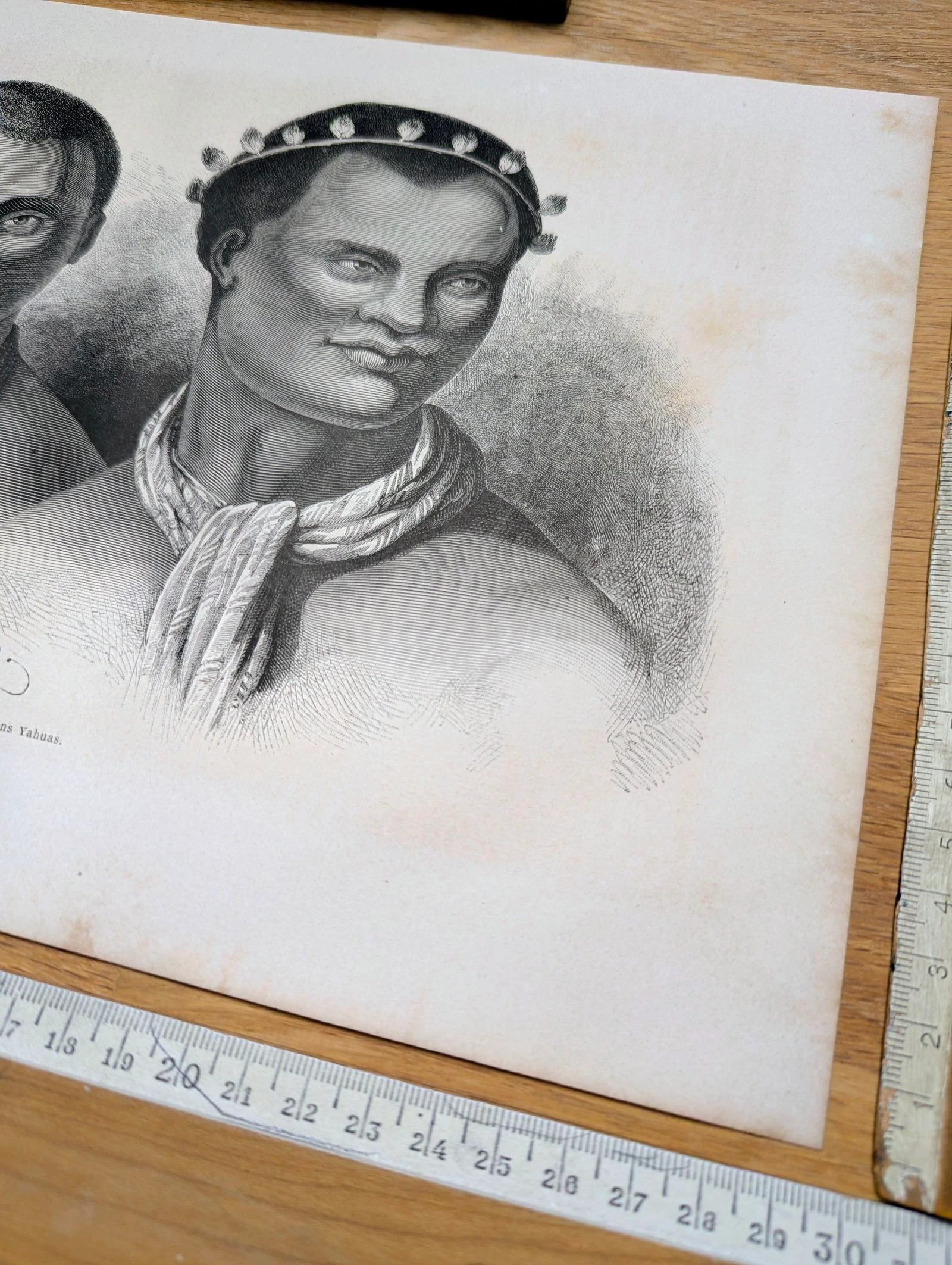 Indiens Yaguas. Ilustração impressa em 1866. – photo 9